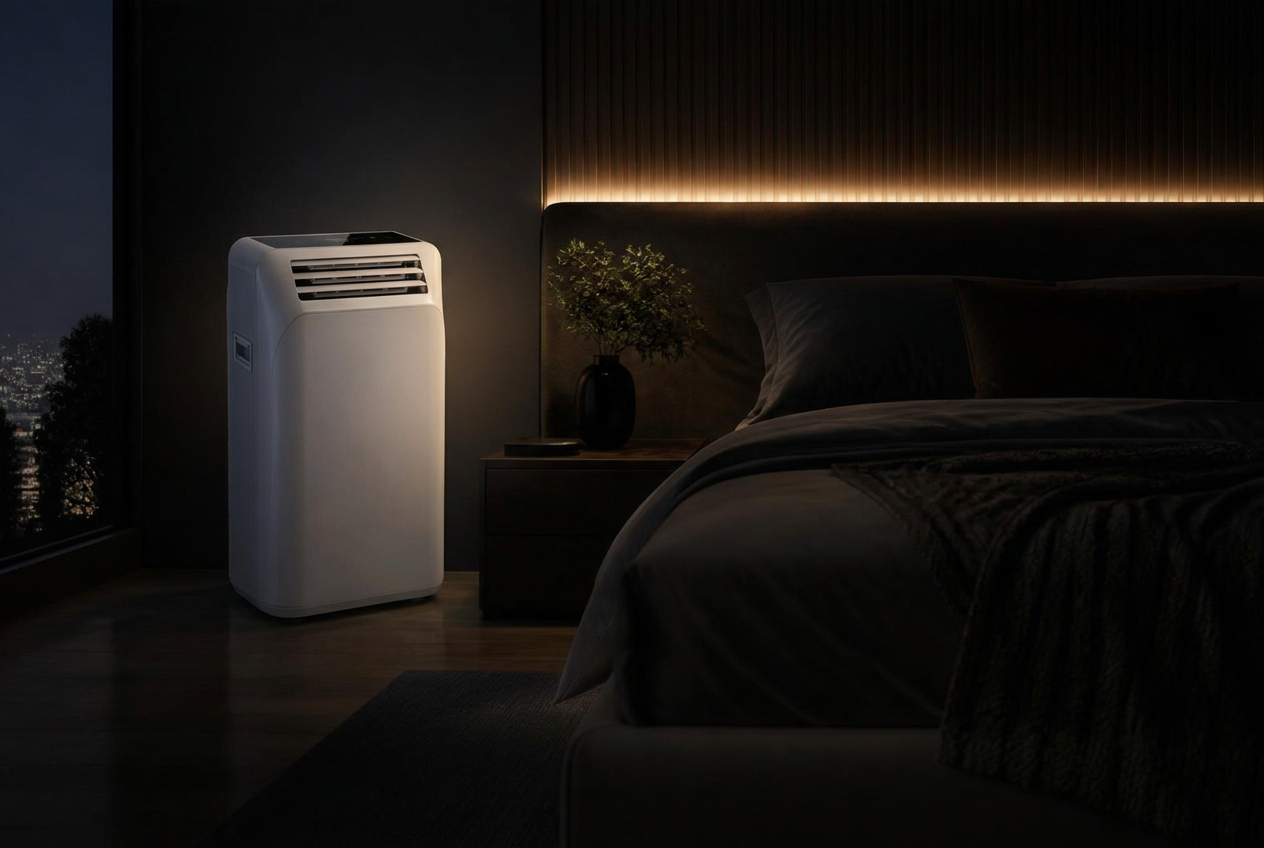 EasyClim 9000 dans une chambre sombre et premium
